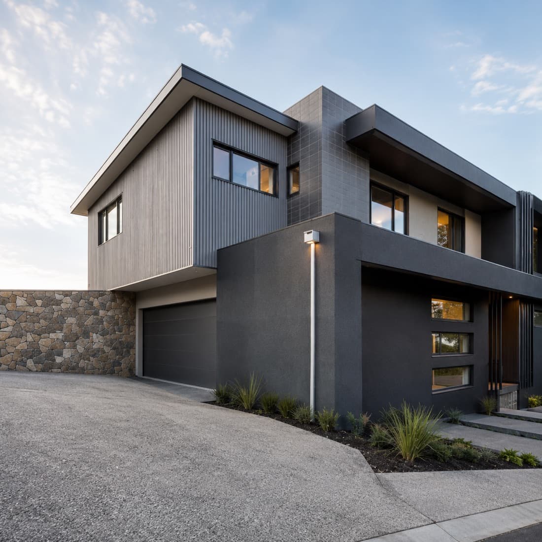 Contemporary home, New home, two-storey