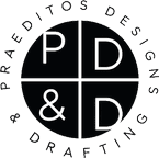 Praeditos Designs & Drafting logo