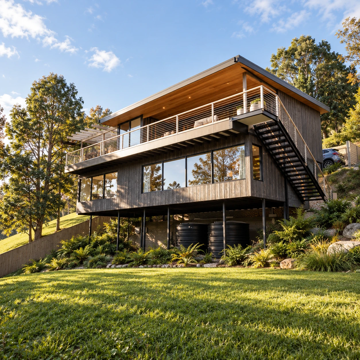 House on a Hill, Residential, at planning approval
