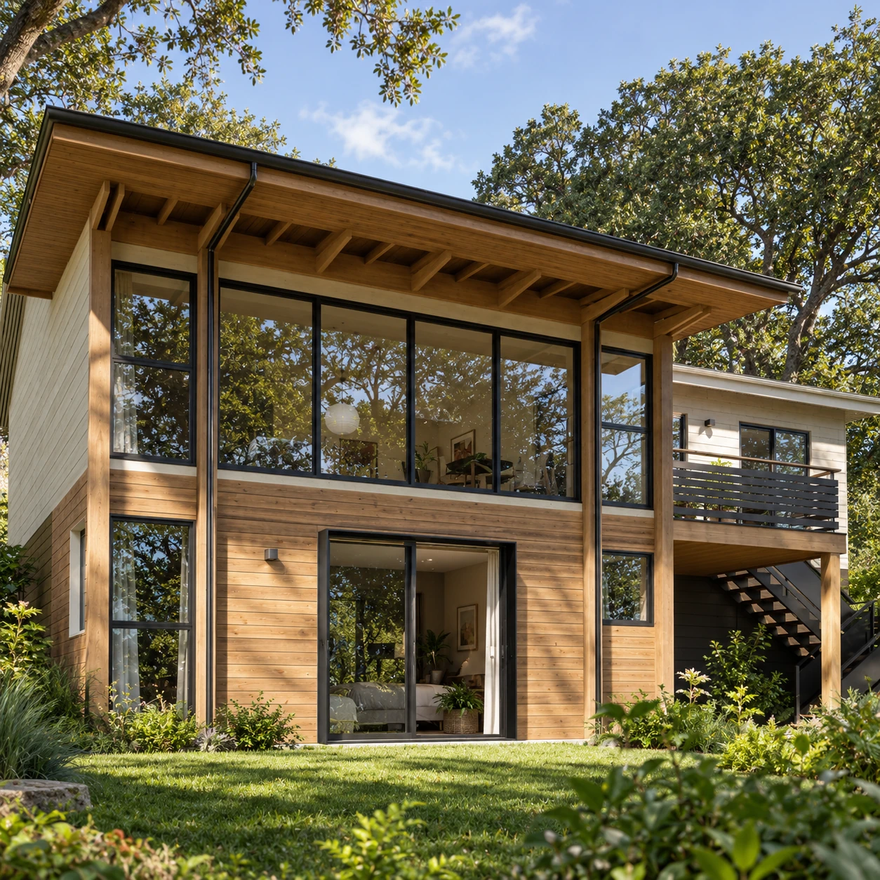 Residential project, New house