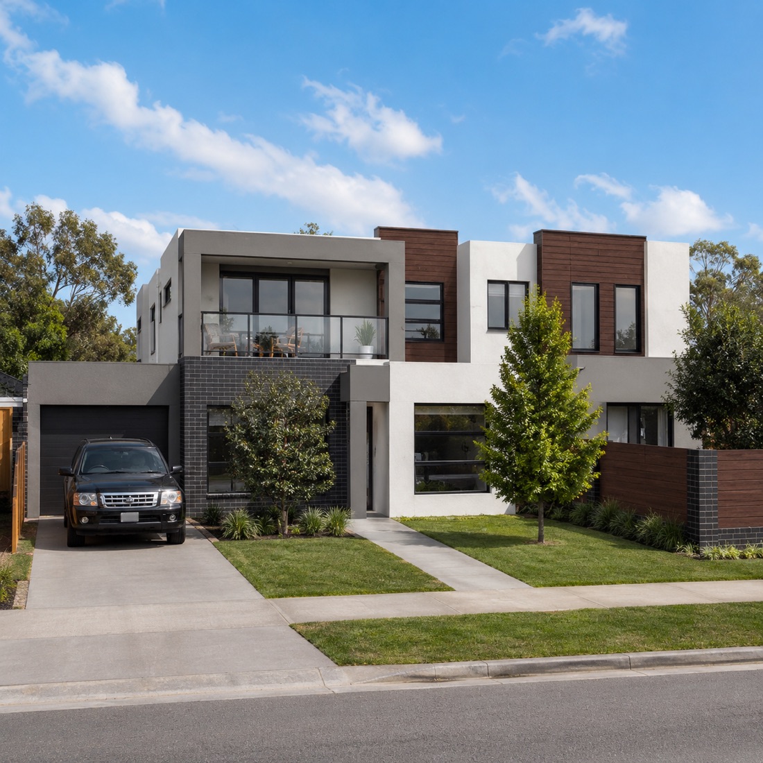 Dual occupancy, Suburban Melbourne