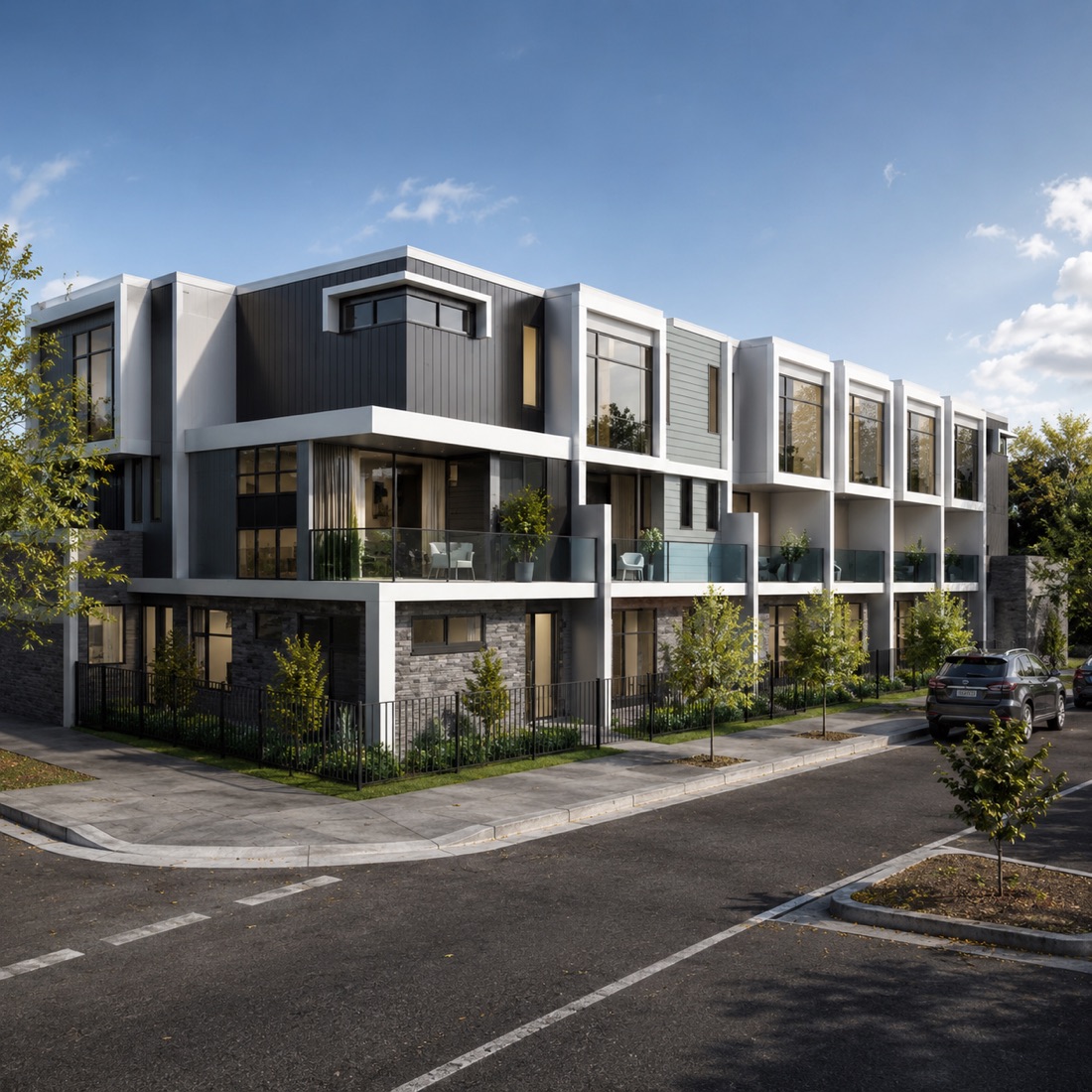 Kensington, Townhouse development